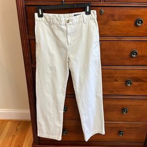 Boys 16 Vineyard Vines khakis with adjustable waist- great condition